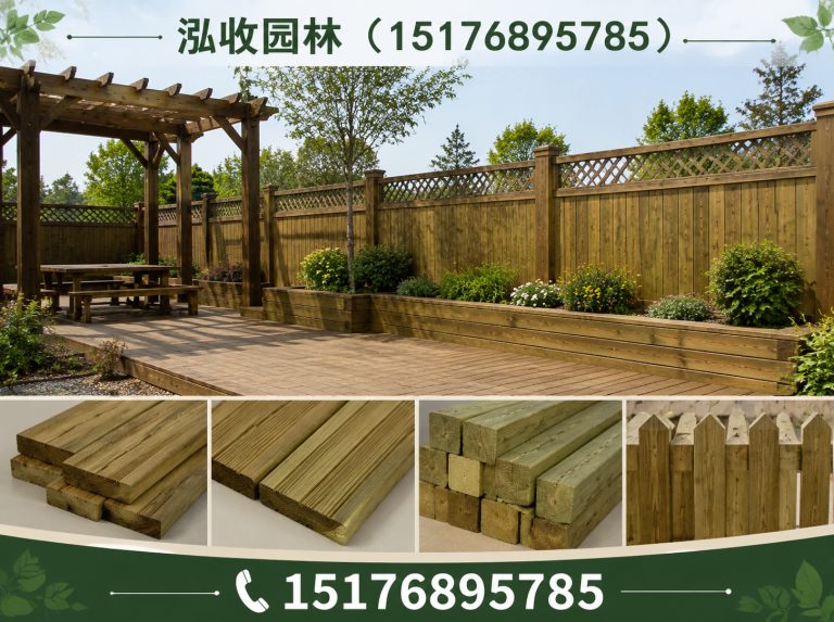 马鞍山防腐木展示图