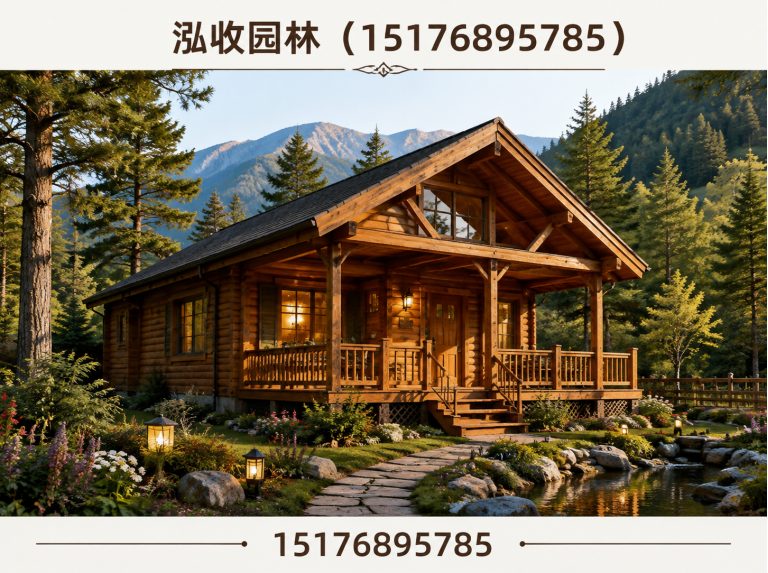 马鞍山防腐木凉亭展示图